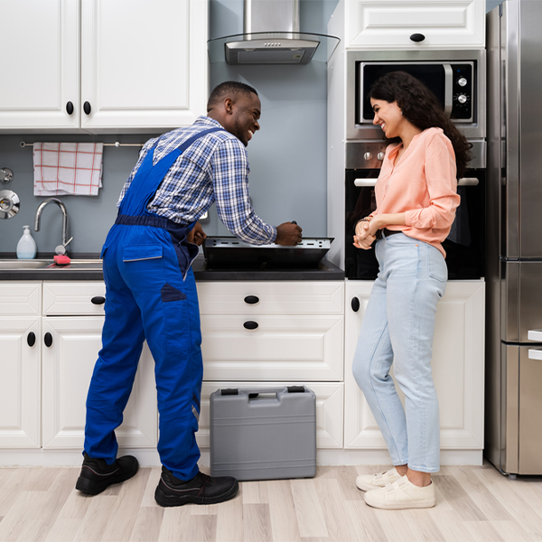 how long does it typically take to complete cooktop repair services in Albright West Virginia